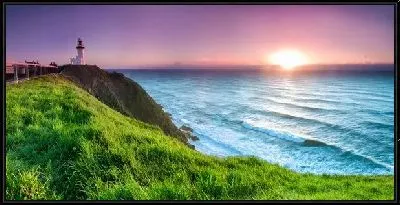 Картина Рассвет над морем (Sunrise over the sea)