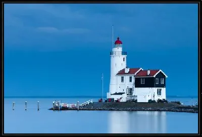 Картина Маяк в Голландии (Lighthouse in Holland)