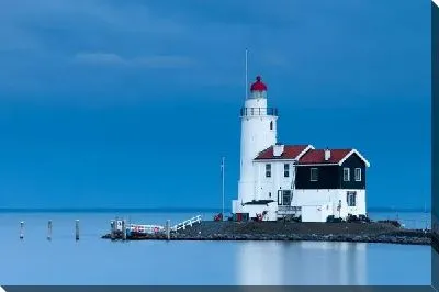 Постер Маяк в Голландии (Lighthouse in Holland)