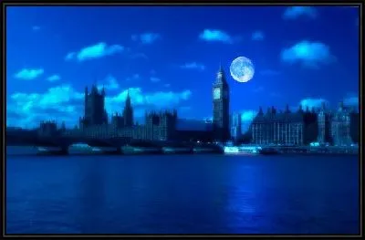 Картина Ночь в Лондоне (Night in London)