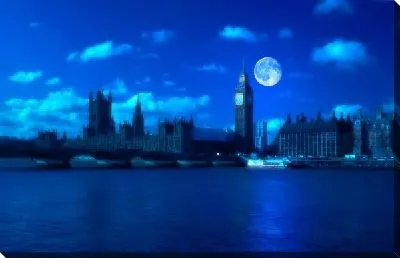 Постер Ночь в Лондоне (Night in London)