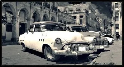 Картина Ретро автомобили (Retro cars) №2