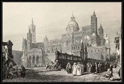 Картина Собор в Италии (Cathedral in Italy)