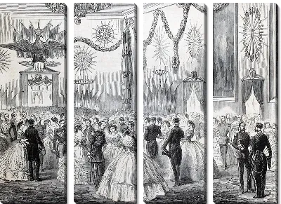 Модульная картина Бал (Ball)