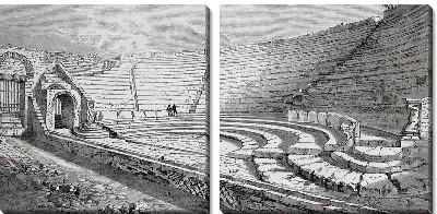 Модульная картина Амфитеатр (Amphitheater)