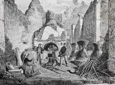 Плакат Старинная печь (Antique stove)