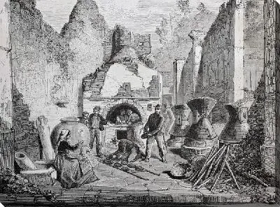Постер Старинная печь (Antique stove)