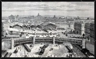 Вокзал в Париже (Station in Paris)