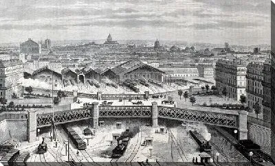 Вокзал в Париже (Station in Paris)