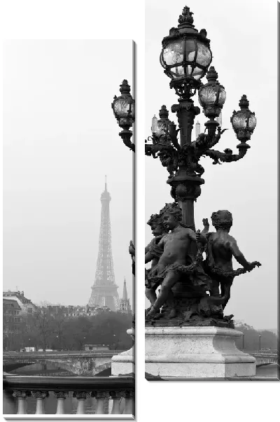 Модульная картина Скульптура в Париже (Sculpture in Paris)