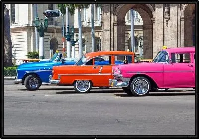 Картина Ретро автомобили (Retro cars) №3