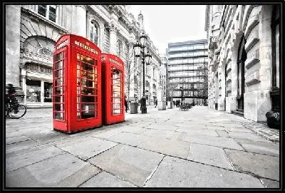 Телефонные будки в Лондоне (Telephone booth in London) №6