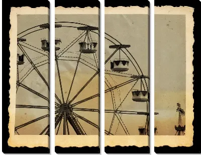 Модульная картина Колесо обозрения (Ferris Wheel)