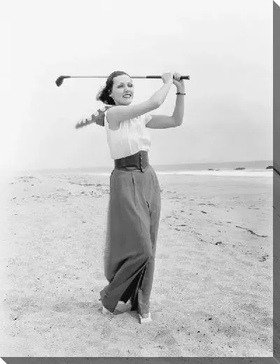 Постер Девушка с клюшкой (A girl with a stick)