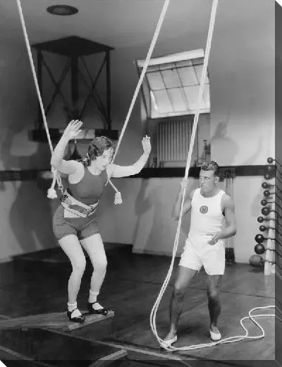 Постер В спорт зале (In the gym)