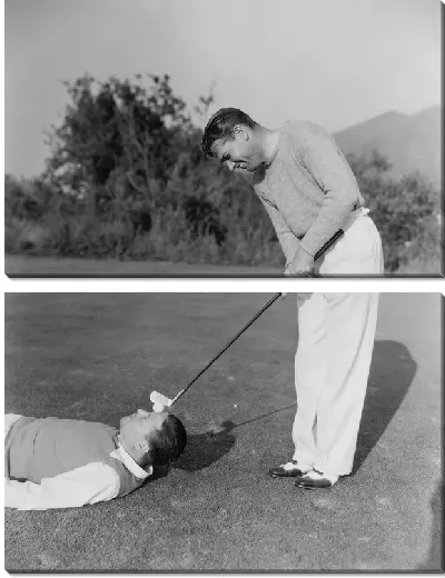 Модульная картина Гольф (Golf) №2