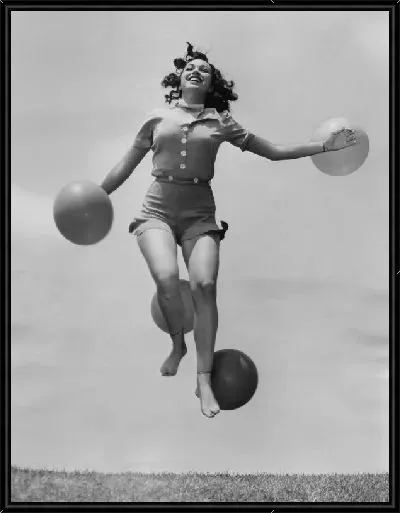 Картина Девушка с воздушными шариками (Girl with balloons)