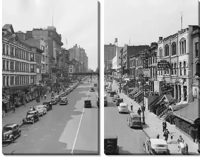 Модульная картина Улица (Street) №9