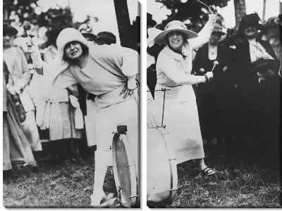 Модульная картина Женщина с барабаном (A woman with a drum)