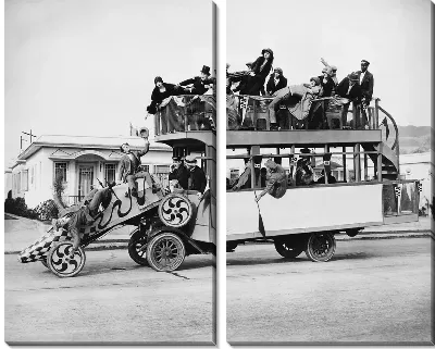 Модульная картина Поездка (Trip)