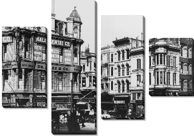 Модульная картина Старый город (Old town) №3