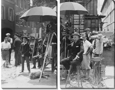 Модульная картина Съемочная площадка (Film set)