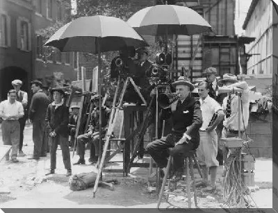 Постер Съемочная площадка (Film set)