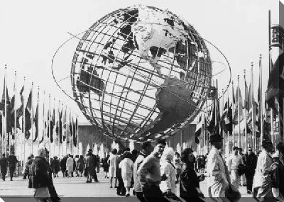 Постер "Скульптура «Земной шар» (Sculpture ""The Globe"")"