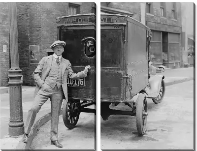 Модульная картина Ретро автомобили (Retro cars) №7