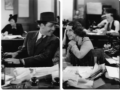 Модульная картина Мужчина и женщина (A man and a woman) №3