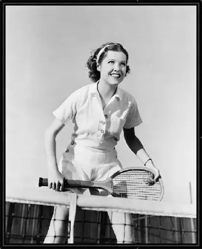 Картина Девушка с ракеткой (Girl with racket) №2