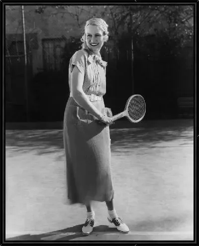 Картина Девушка с ракеткой (Girl with racket) №3