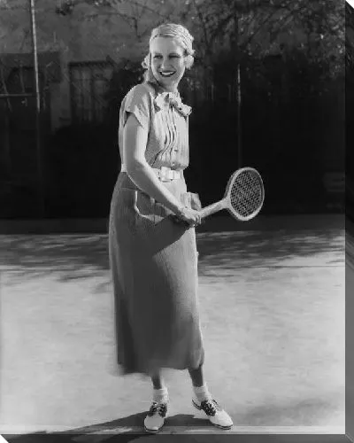 Постер Девушка с ракеткой (Girl with racket) №3