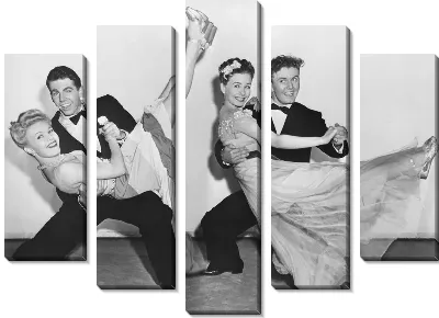 Модульная картина Парные танцы (Pair dances)