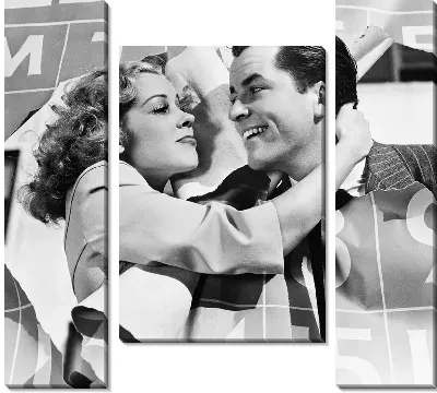 Модульная картина Мужчина и женщина (A man and a woman) №6