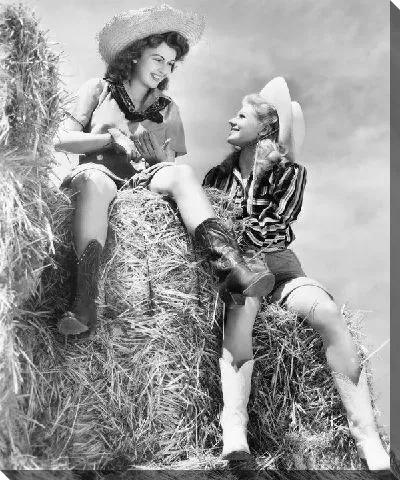 Постер Девушки на стоге сена (Girls on a haystack)