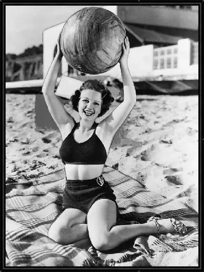 Картина Девушка с мячом (The girl with the ball)