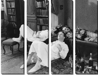 Мужчины спят (Men sleep)