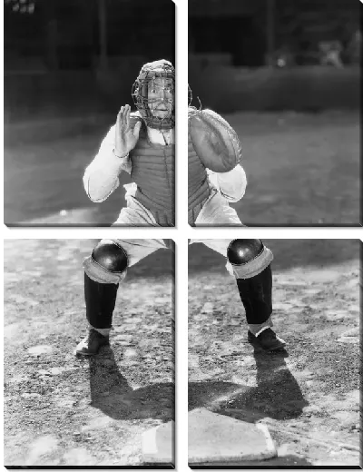 Модульная картина Бейсбол (Baseball) №2