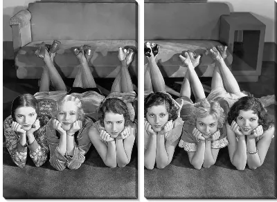 Модульная картина Женщины (Womens) №2