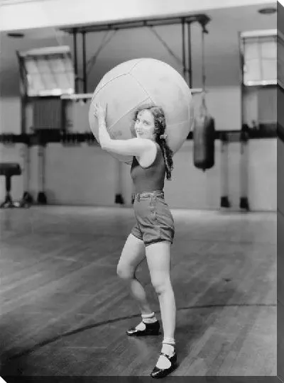 Постер Женщина с мячом (Woman with ball)