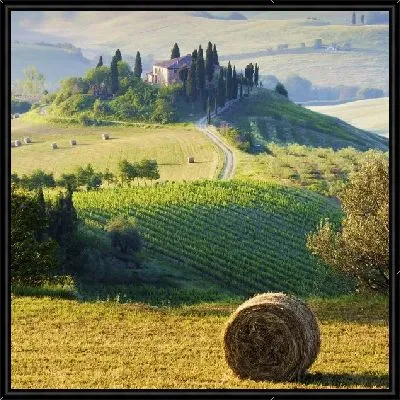 Стог сена на холме (Haystack on the hill)