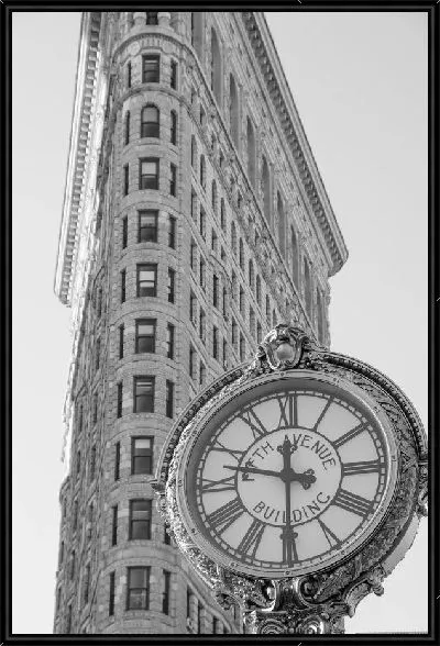 Картина Дом «утюг» (iron house)