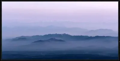 Картина Туман над горами (Mist over the mountains) №2