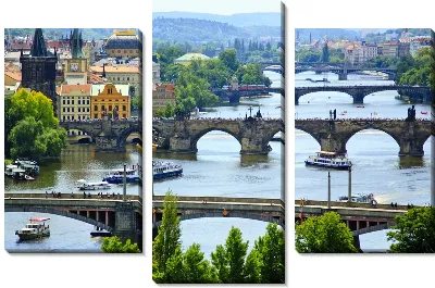 Модульная картина Мосты (Bridges)