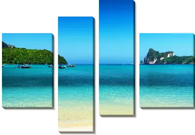 Модульная картина Пляж (Beach) №30