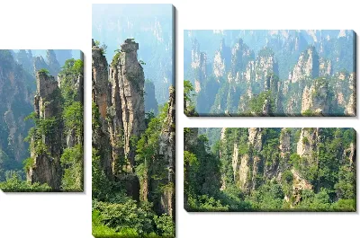 Модульная картина Скалы (Rocks) №7