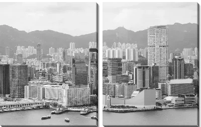 Модульная картина Гонконг (Hong Kong)