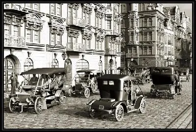 Картина Ретро автомобили (Retro cars) №12