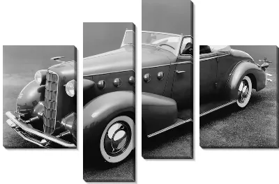 Модульная картина Ретро автомобиль (Retro cars) №3